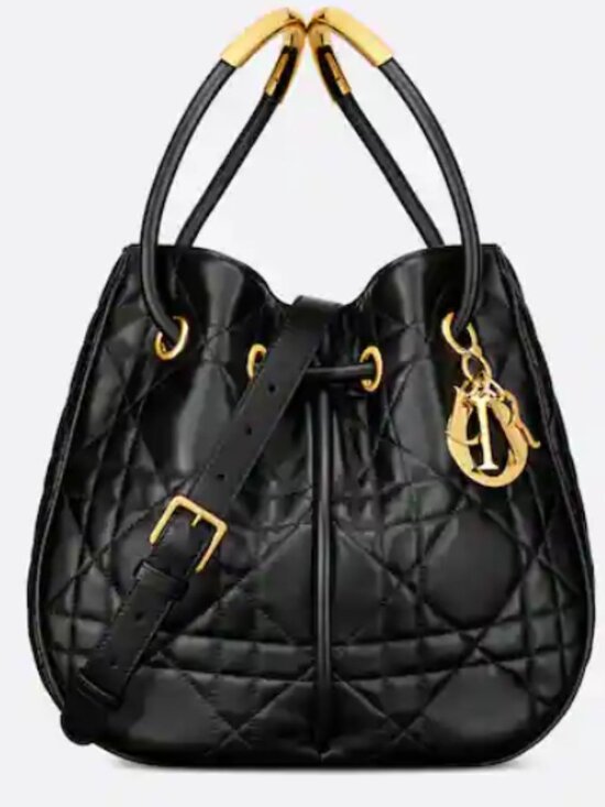 Dior Handbags - Dior Cannage Dior Nolita Bag in Quilted Leather